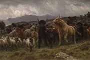 The Highland Raid 1860 By Rosa Bonheur