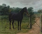 The Horse at the Gates By Rosa Bonheur