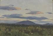 Sunset in Norway 1920 By Richard Friese
