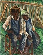 Brothers 1934 By Malvin Gray Johnson