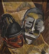 Negro Masksn 1932 By Malvin Gray Johnson