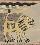 Lion 1945 By Thelma Johnson Streat
