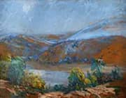Brown Country Hills By John Wesley Hardrick