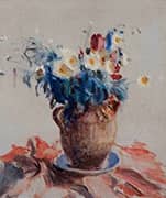 Still Life with Spring Flowers in a Vase c1911 By Roderic O'Conor