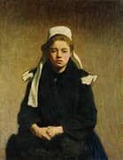 A Young Breton Girl By Roderic O'Conor