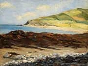 Between the Cliffs Aberystwyth By Roderic O'Conor