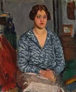 Portrait of a Seated Woman By Roderic O'Conor