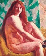 Seated Nude with Red Hair 1900 By Roderic O'Conor
