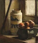 Still Life with Bowl of Fruit by a Window 1924 By Roderic O'Conor