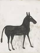 Black Horse By Bill Traylor