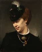 A Parisian Lady By Hugo Salmson
