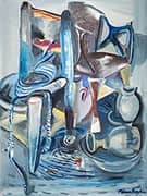 Chairs and Pots 1939 By Frances Hodgkins