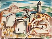 Ibiza 1933 By Frances Hodgkins