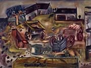 Quarry Farm Wiltshire 1937 By Frances Hodgkins