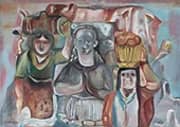 Spanish Shrine 1933 By Frances Hodgkins