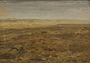 Landscape from the Arab Desert 1889 By Hans Andersen Brendekilde