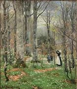Spring Beech Forest 1900 By Hans Andersen Brendekilde
