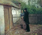 The Farewell By Hans Andersen Brendekilde
