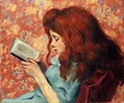 Little Red Haired Girl By Federico Zandomeneghi