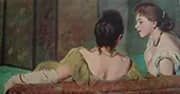 On the Couch By Federico Zandomeneghi