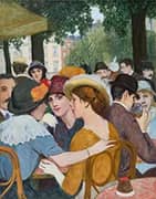Place Pigalle in Paris By Federico Zandomeneghi