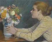 The Bouquet By Federico Zandomeneghi