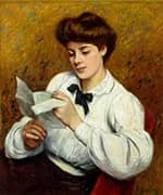 The Letter By Federico Zandomeneghi