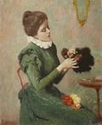 The Milliner By Federico Zandomeneghi