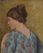 Young Model 1900 By Federico Zandomeneghi