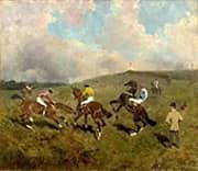 Before the Departure c1880 By Rene Princeteau