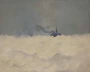 Boat in the Storm By Rene Princeteau