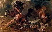 Horses and Riders 1843 By Rene Princeteau
