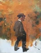 Portrait of Henri de Toulouse Lautrec at Nineteen By Rene Princeteau