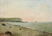 View of a Beach in Normandy 1881 By Rene Princeteau
