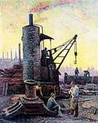 Factories in Charleroi Coullet By Maximilien Luce