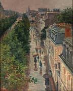 Street Scene in Paris 1896 By Maximilien Luce