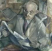 Portrait of Dr Georg Ludwig Wendemuth c1922 By Alma del Banco