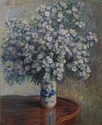 Asters 1880 By Claude Monet
