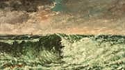 The Wave c1869 By Gustave Courbet