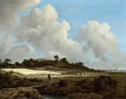 View of Grainfields with a Distant Town 1670 By Jacob van Ruisdael