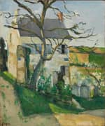 The Rondest House l'Hermitage Pontoise 1874 By Paul Cezanne