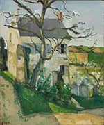 The Rondest House l'Hermitage Pontoise 1874 By Paul Cezanne