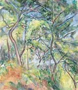 Undergrowth c1894 By Paul Cezanne