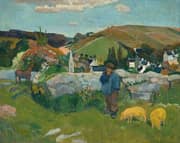 The Swineherd 1888 By Paul Gauguin