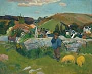 The Swineherd 1888 By Paul Gauguin