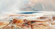 Hot Springs of the Yellowstone 1872 By Thomas Moran