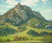 Where Nature's God Hath Wrought 1925 By William Wendt