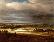 Landscape with a Village By Philips Koninck