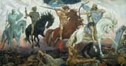 The Four Horsemen of the Apocalypse 1887 By Viktor Vasnetsov