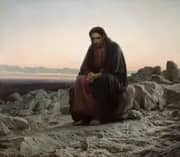 Christ in the Wilderness By Ivan Kramskoy